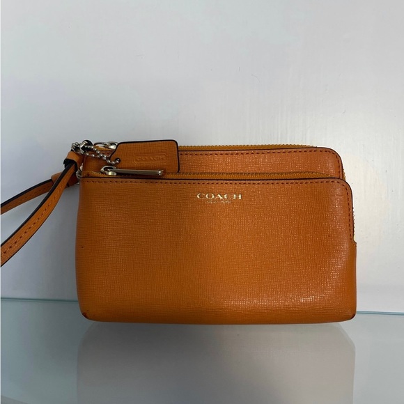 Coach Double Zippered Wallet - Picture 2 of 8